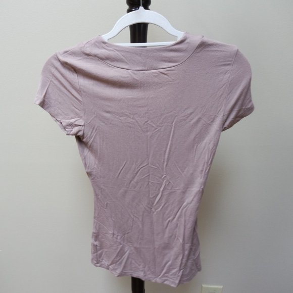 Soft T-Shirt with Button Detail - Picture 2 of 3